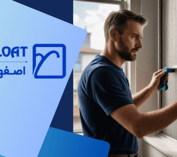 تحولی در معماری در و پنجره-شستشوی توری پلیسه