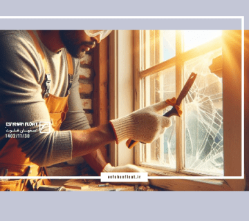 جوشکاری قبل از تعویض پنجره