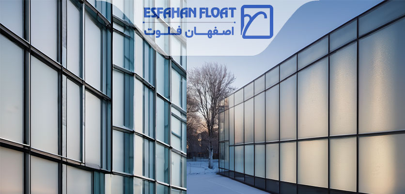 شیشه مشجر چیست - شیشه مشجر برفی