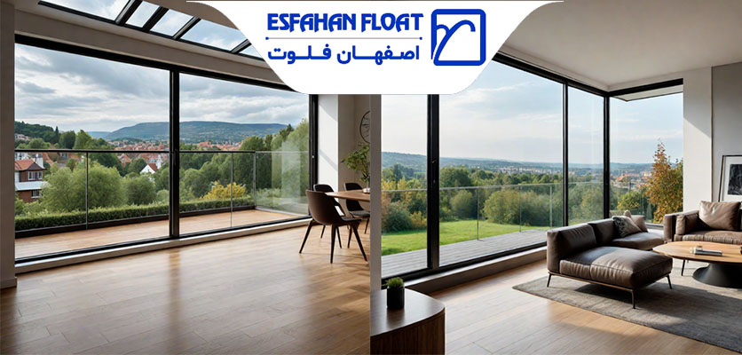 شیشه پانوراما - پنجره گیوتینی