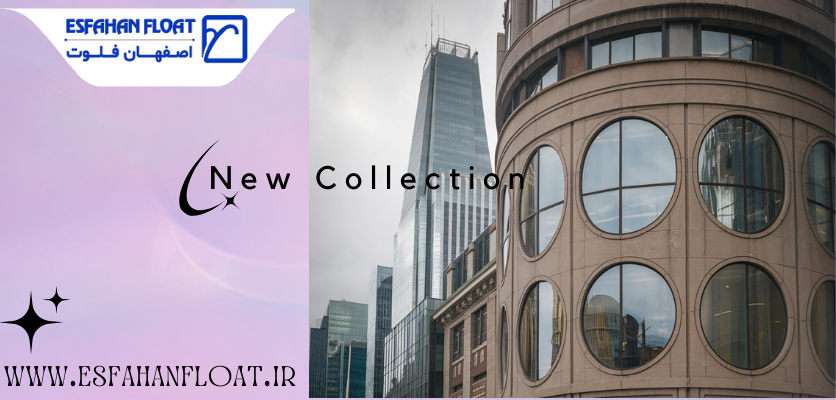 شیشه-پنجره دو جداره دایره ای-