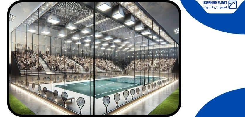 شیشه ها با پدل - پدل شیشه ای