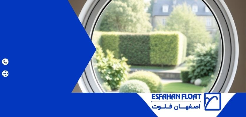 دوجداره دایره ای - پنجره هندسی