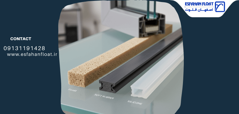 انواع لاستیک - لاستیک پنجره دوجداره