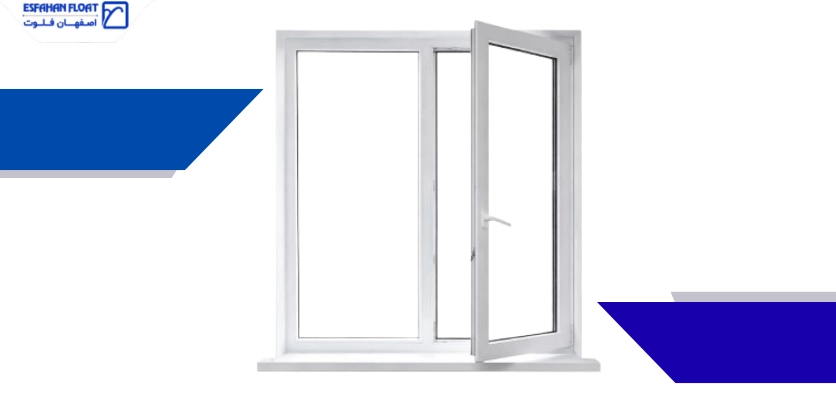 پنجره لولایی upvc